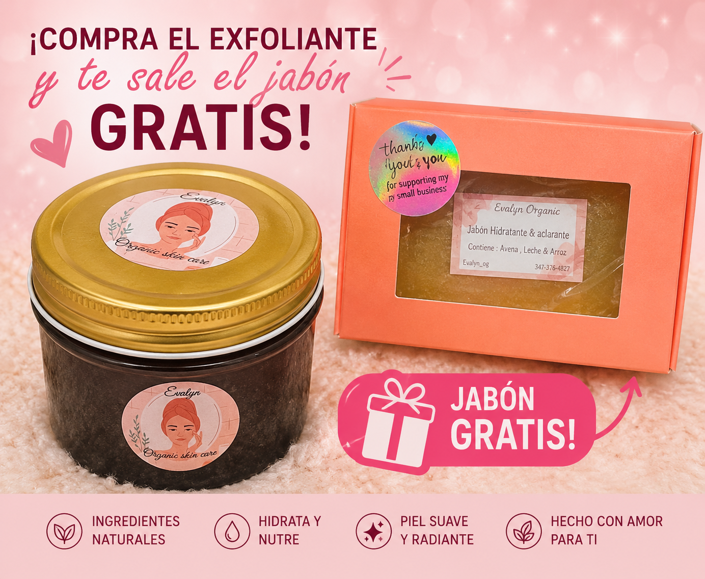 Oferta exfoliante de café